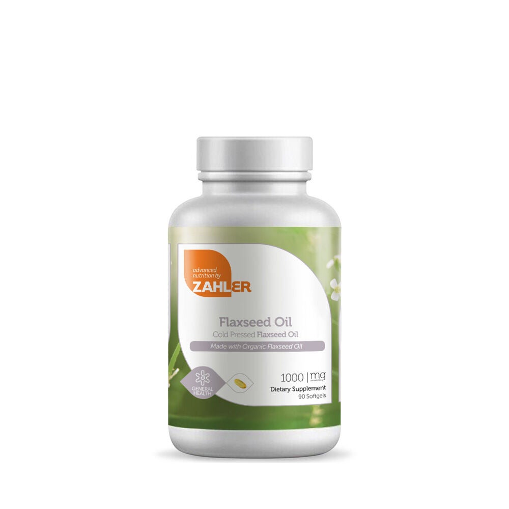 Flaxseed Oil 1000mg - 90 Softgels (90 Servings)